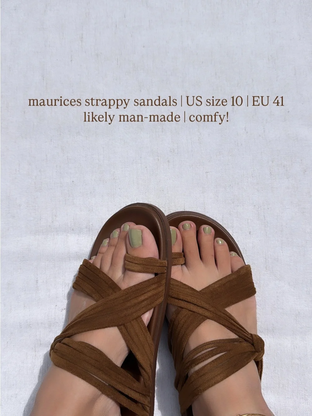 maurices strappy sandals